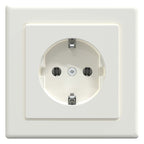 Mert MEG 2301-1419 SCHUKO-Steckdose StK volle Platte polarweiß glänz. M-SMART