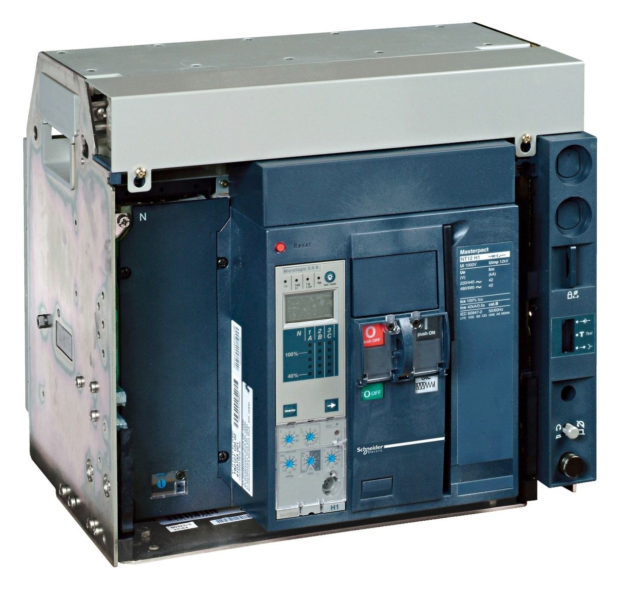 Schneider 47237 Grundrahmen Masterpact NT12H2 1250A 4p herausziehbar