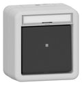 GIRA 310631 Wippschalter Aus-Wechsel BSF WD AP Grau