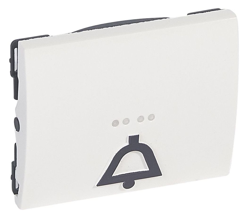 Legrand 771012 Wippe m.fühlbarem Piktogramm Glocke Galea ultraweiß
