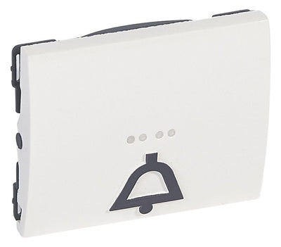 Legrand 771012 Wippe m.fühlbarem Piktogramm Glocke Galea ultraweiß