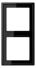 Jung LS982SW Rahmen 2fach Serie LS schwarz
