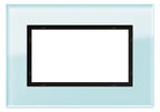 GIRA 100118 Abdeckrahmen 1,5fach Esprit Glas Mint