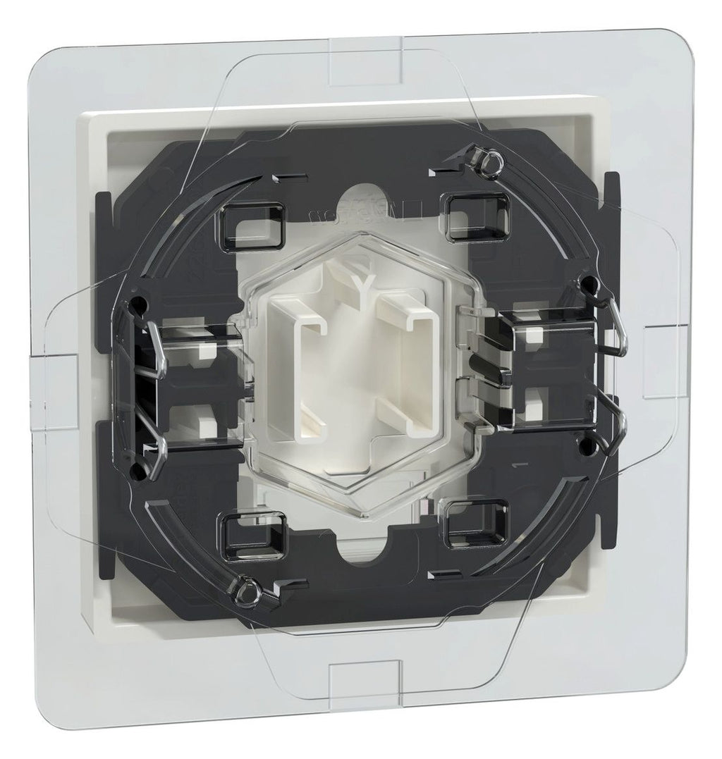 Mert 432719 Wippe m.Fenster rechteckig IP44 polarweiß glänzend System M