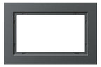 GIRA 100123 Abdeckrahmen 1,5fach E2 Anthrazit