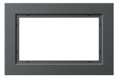 GIRA 100123 Abdeckrahmen 1,5fach E2 Anthrazit