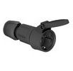 Bals 749209 Schuko-Kupplung 16A 3p IP54 schwarz belg./franz. erh.Ber.schutz