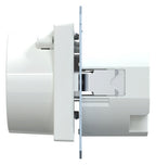 Mert 233825 FI-SCHUKO-Steckdose BRS aktivweiß glänzend System M