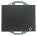 Berker 47477106 Steckdose SCHUKO+Klappd. u.erh.BS K.1 anthrazit matt