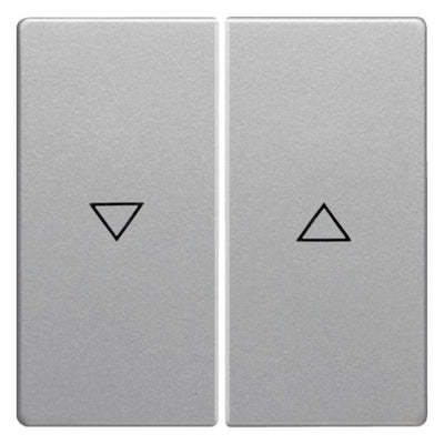 Berker 16256084 Wippe m.Aufdruck Symbol Pfeil Q.1/Q.3 alu samt lackiert