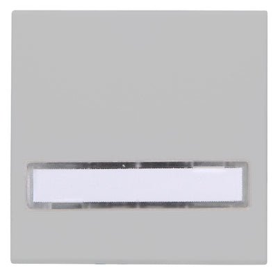 Kopp 492034002 HK07 Flächenwippe m.Beschriftungsfeld grau matt