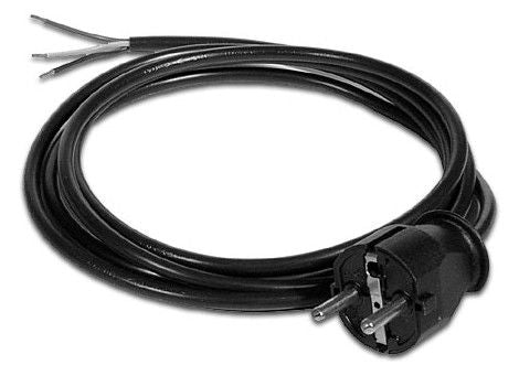 Houben 992145 Schukoleitung 3,0m weiß 3x0,75 Schukostecker AEH