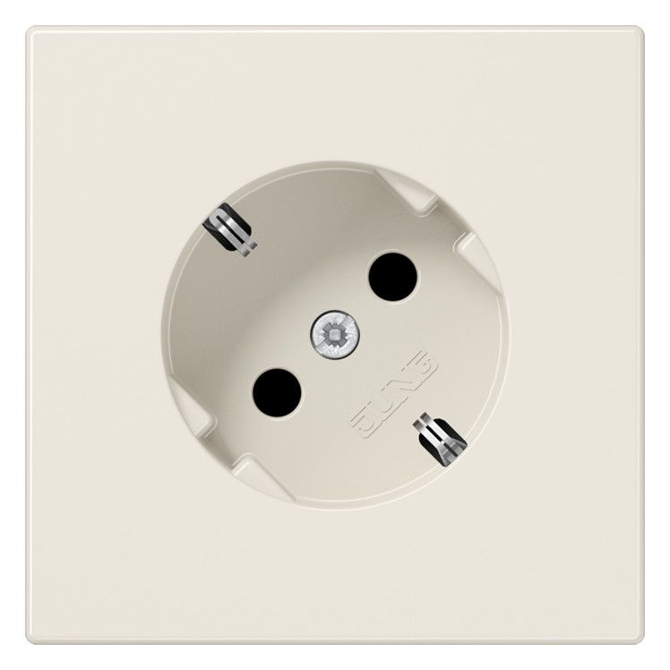 Jung LS520-45 SCHUKO Steckdose 45° weiß