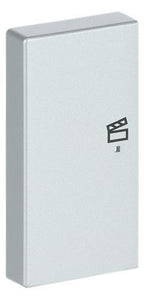 BJ 6233-21-83 Wippe links 2-fach Symbol Szene links, Busch-free@home alusilber