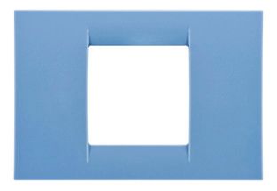 GEWISS GW22162 Abdeckrahmen System Virna 2M Himmelblau