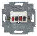 BJ 0248/04-101 Lautsprecher- Anschlussdose 2f alpinweiss