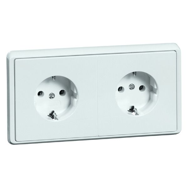 Peha D 95.6512/3.02 Steckdose SCHUKO 2f reinweis 00819811