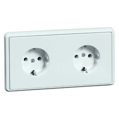 Peha D 95.6512/3.02 Steckdose SCHUKO 2f reinweis 00819811