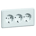 Peha D 95.6513.02 Steckdose SCHUKO 3f reinweis 00819711