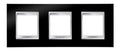 GEWISS GW16226TN Abdeckrahmen LUX International 2+2+2M horiz. Tonerschwarz