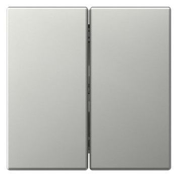 GIRA 3495600 Wippe 2fach gerade System 55 Edelstahl