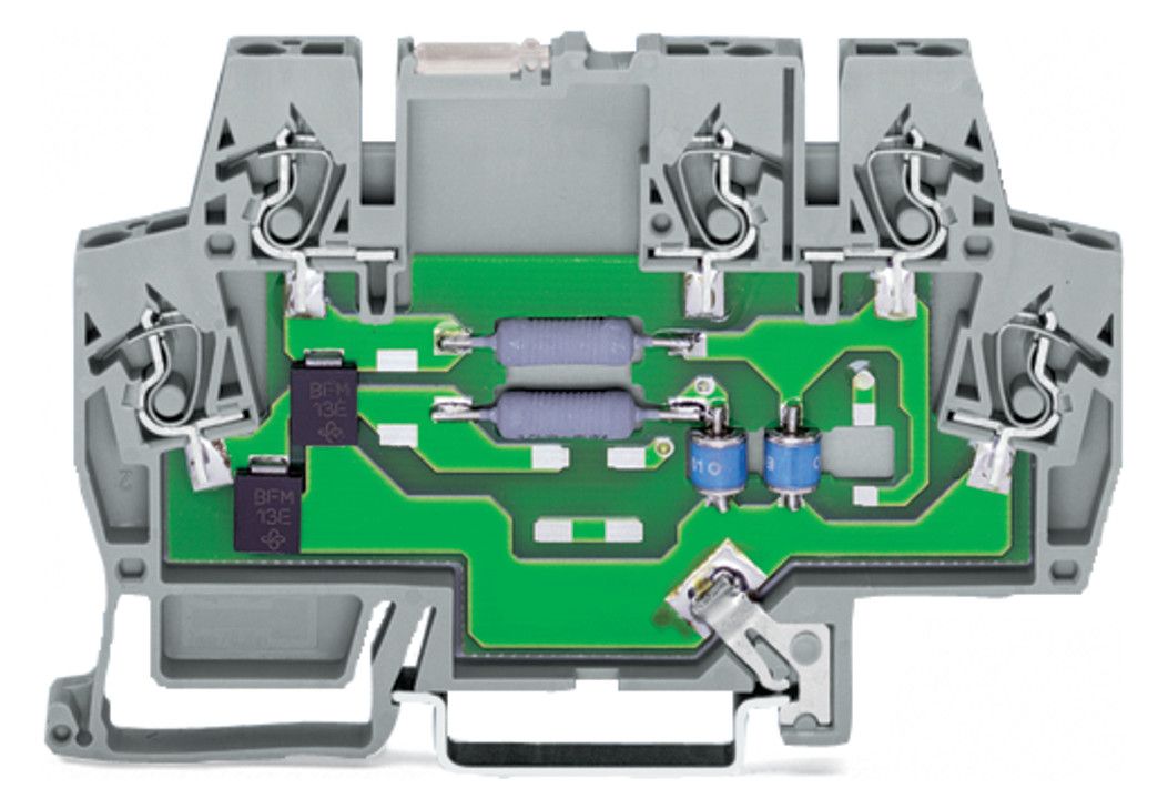 WAGO 792-800 Überspannungsschutzmodul für Signaltechnik,Nennspannung DC 24 V