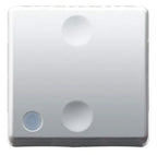 GEWISS GW20589 Wechselschalter Aus System beleuchtbar 2M 1P 16AX Weiss