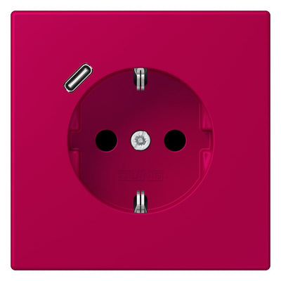 Jung LC1520-18C230 SCHUKO-Steckd.m.USB Typ C LC32101