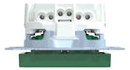 Mert MEG 2302-0304 SCHUKO-Steckdose BRS Sonder m.Schriftfeld StK SV grün Sys.M