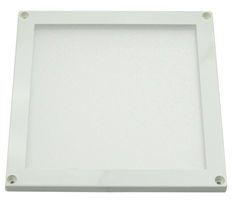 S&H 90177 LED Aufbau Panel Quadrat 100x100x5mm 12-14VDC 5W/828 330Lm 100°