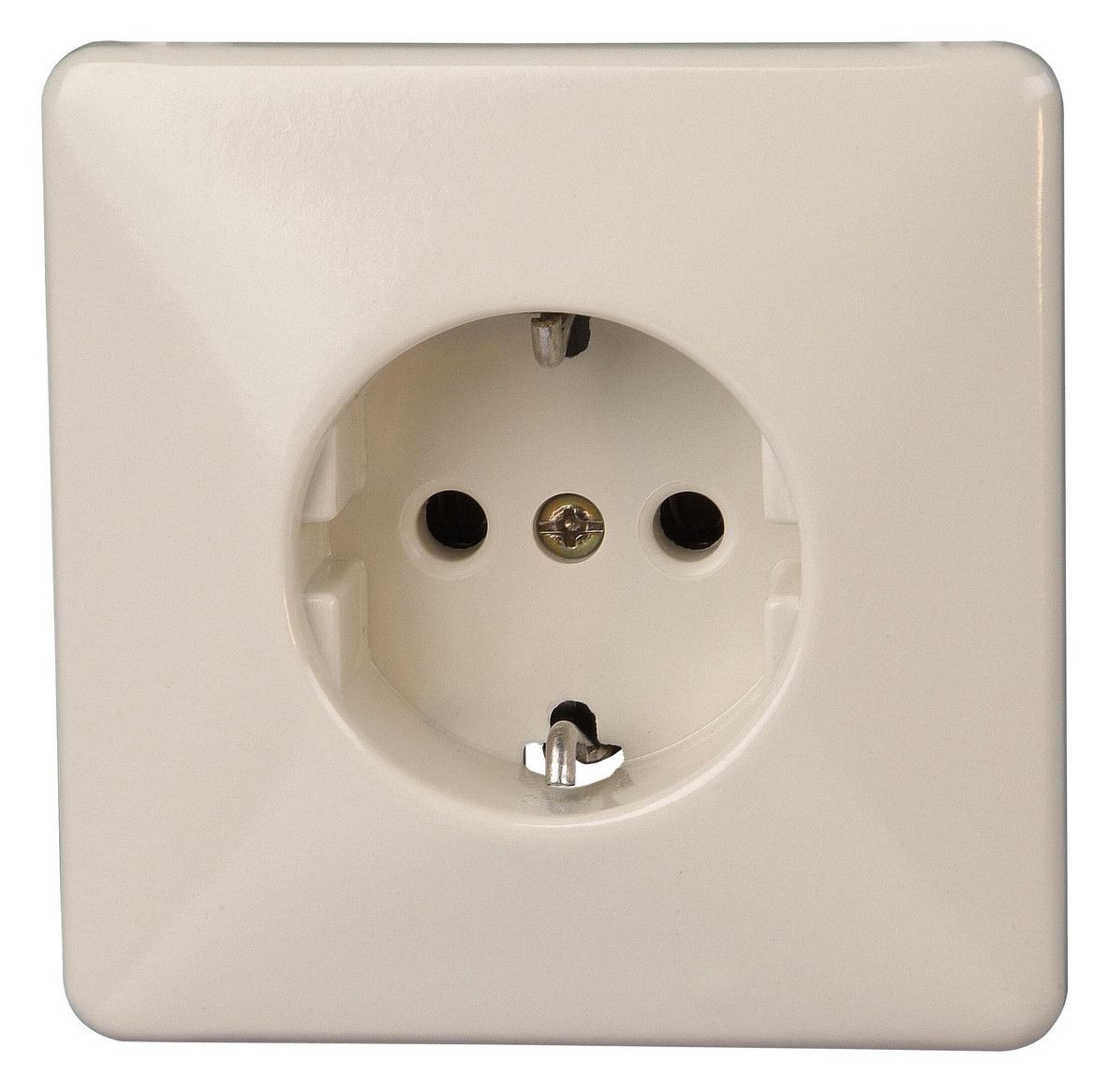 Kopp 110701088 STANDARD Schuko Steckdose cremeweiß