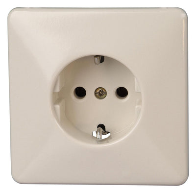 Kopp 110701088 STANDARD Schuko Steckdose cremeweiß