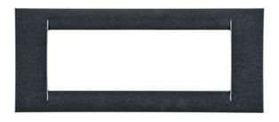 GEWISS GW22296 Abdeckrahmen System Virna 6M Schiefer
