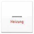Jung AS591HWW Wippe Heizung Notschalter m.Lichtleiter Serie AS alpinweiß