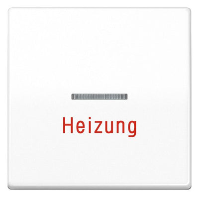 Jung AS591HWW Wippe Heizung Notschalter m.Lichtleiter Serie AS alpinweiß