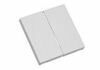 ELDAT RTS23-ACC-01-02P2 Wippe EIN/AUS 2x Format 55 weiß für Wandsender RTS23