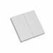 ELDAT RTS35-ACC-01-02P Wippe EIN/AUS 2x Format B6 weiß für Wandsender RTS23