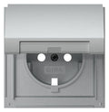 GIRA 492265 Abdeckung SCHUKO-Steckdose Klappdeckel TX_44 Farbe Alu