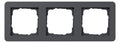 GIRA 0213152 Abdeckrahmen 3f Gira E1 Anthrazit