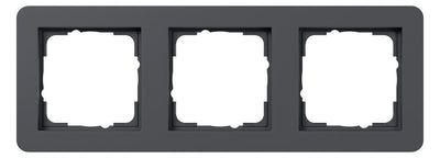 GIRA 0213152 Abdeckrahmen 3f Gira E1 Anthrazit