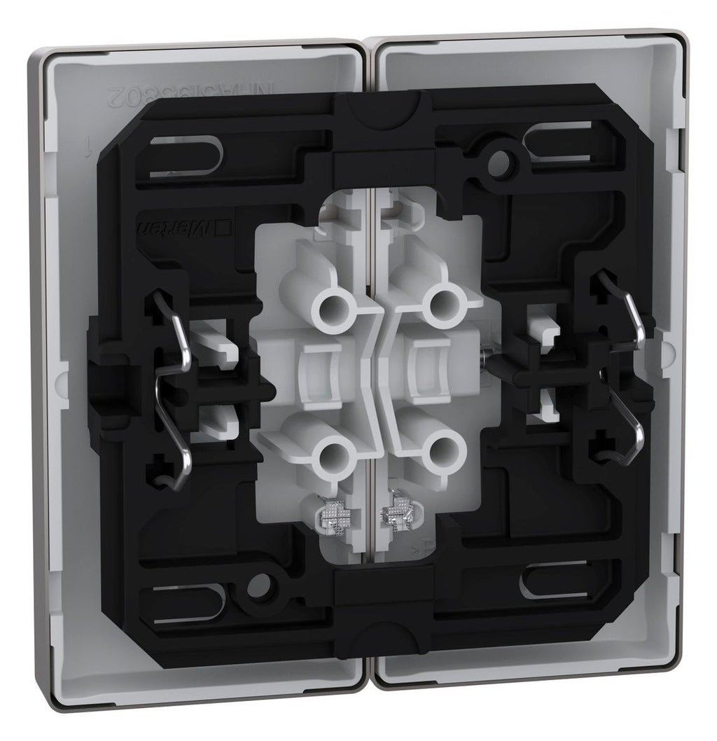 Mert MEG 3420-6050 Doppelwippe Kontroll fenster Nickel metallic