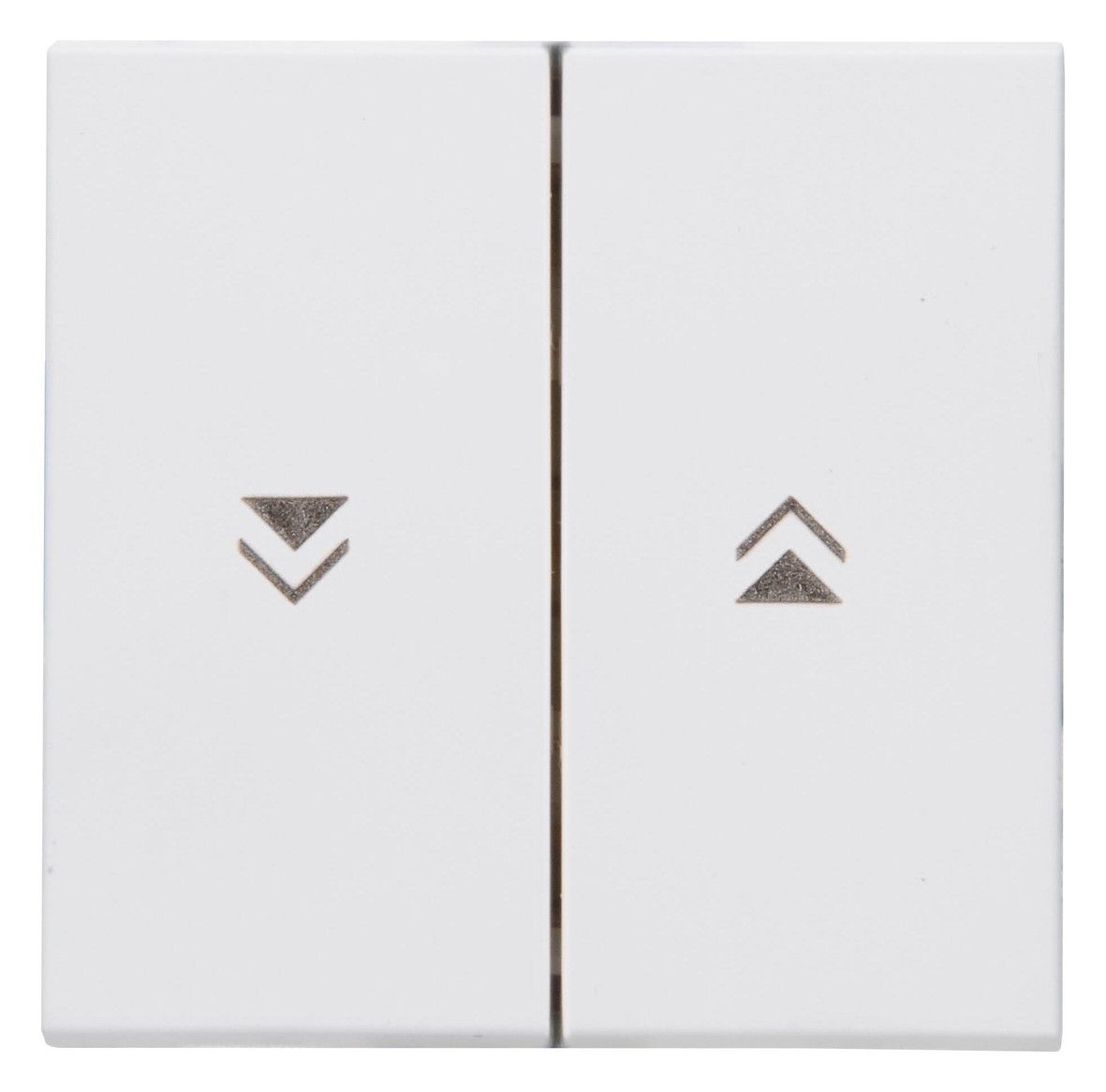 Kopp 490338003 HK07 Flächendoppelwippe m Pfeilsymbol arktisweiß matt