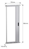 Schneider NSYRSW40 SF/SM 19z-Rahmen schwenkbar 2000x800mm 40M