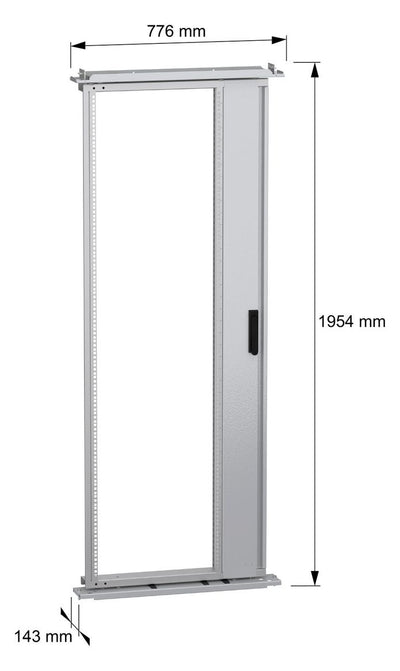 Schneider NSYRSW40 SF/SM 19z-Rahmen schwenkbar 2000x800mm 40M