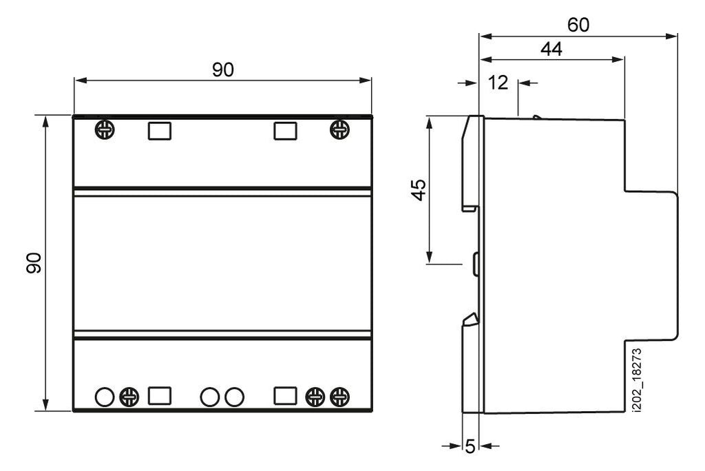 Siemens 4AC3763-0 Sicherheitstrafo 63VA Pri:AC 230V 50Hz Sek:2x12V/24VAC
