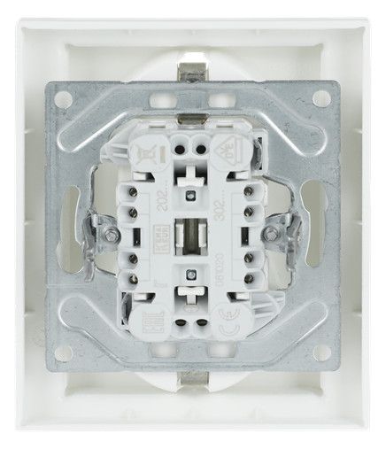 BJ 202 EUJB-884 SCHUKO® Doppelsteckdose volle Abdeckung EBS