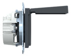 Mert MEG 2311-0414 SCHUKO-Steckdose StK m.Klappdeckel anthrazit System M