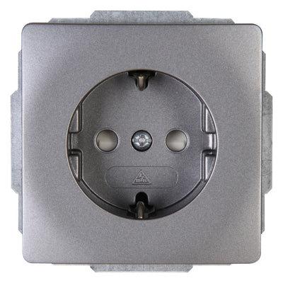 Kopp 924043082 VENEDIG Schuko Steckdose erh.Ber.schutz platin
