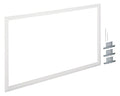 Hager FZ15B Blendrahmen universZ 5feldig RAL9010 f.Schrankgröße 800x1300mm