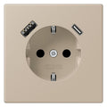 Jung LC1520-15CA243 SCHUKO-Steckd.m.USB Typ AC LC32142